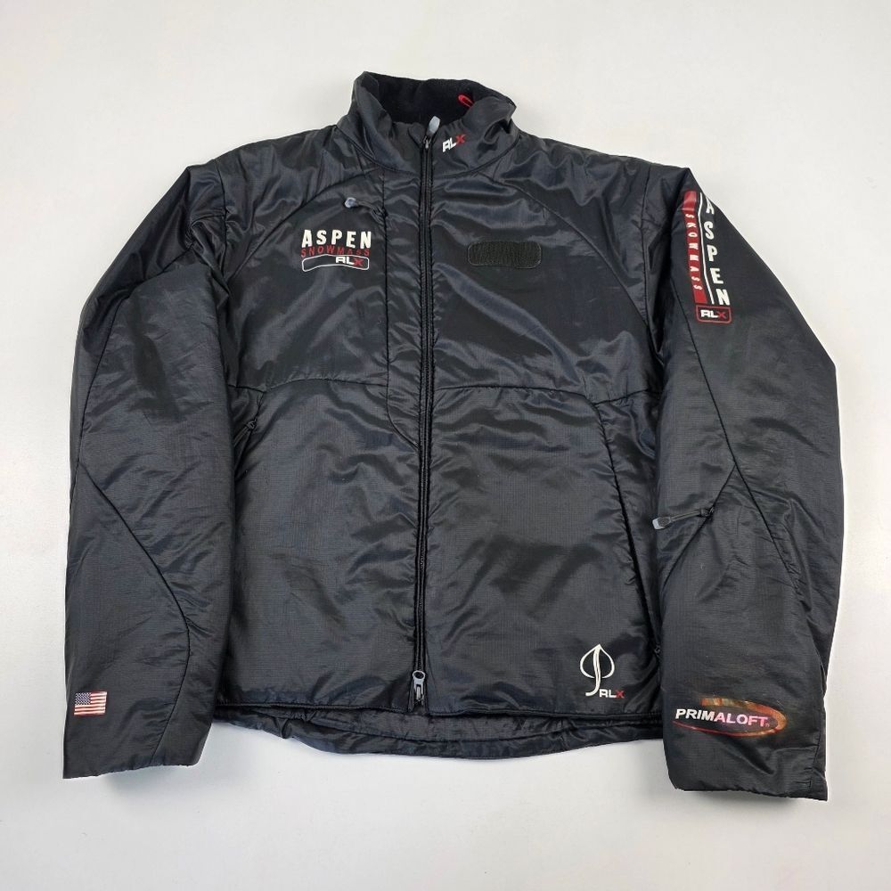 RLX Ralph Lauren Aspen Snowmass Primaloft Winter Full Zip Jacket‎ Womens Sz XL